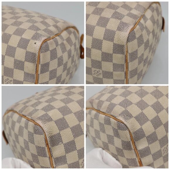 LOUIS VUITTON Damier Azur Speedy 25 Hand Bag - Picture 16 of 16